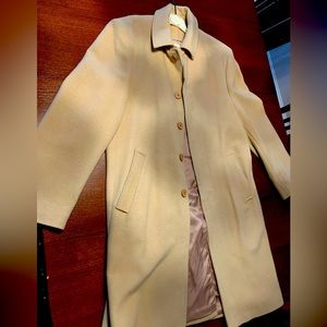 Mens wool dress coat